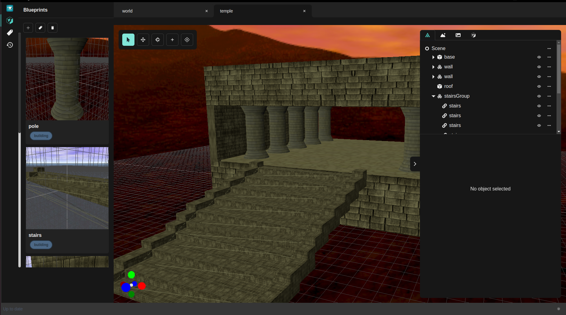 A browser based 3D editor for creating stunning worlds.
      