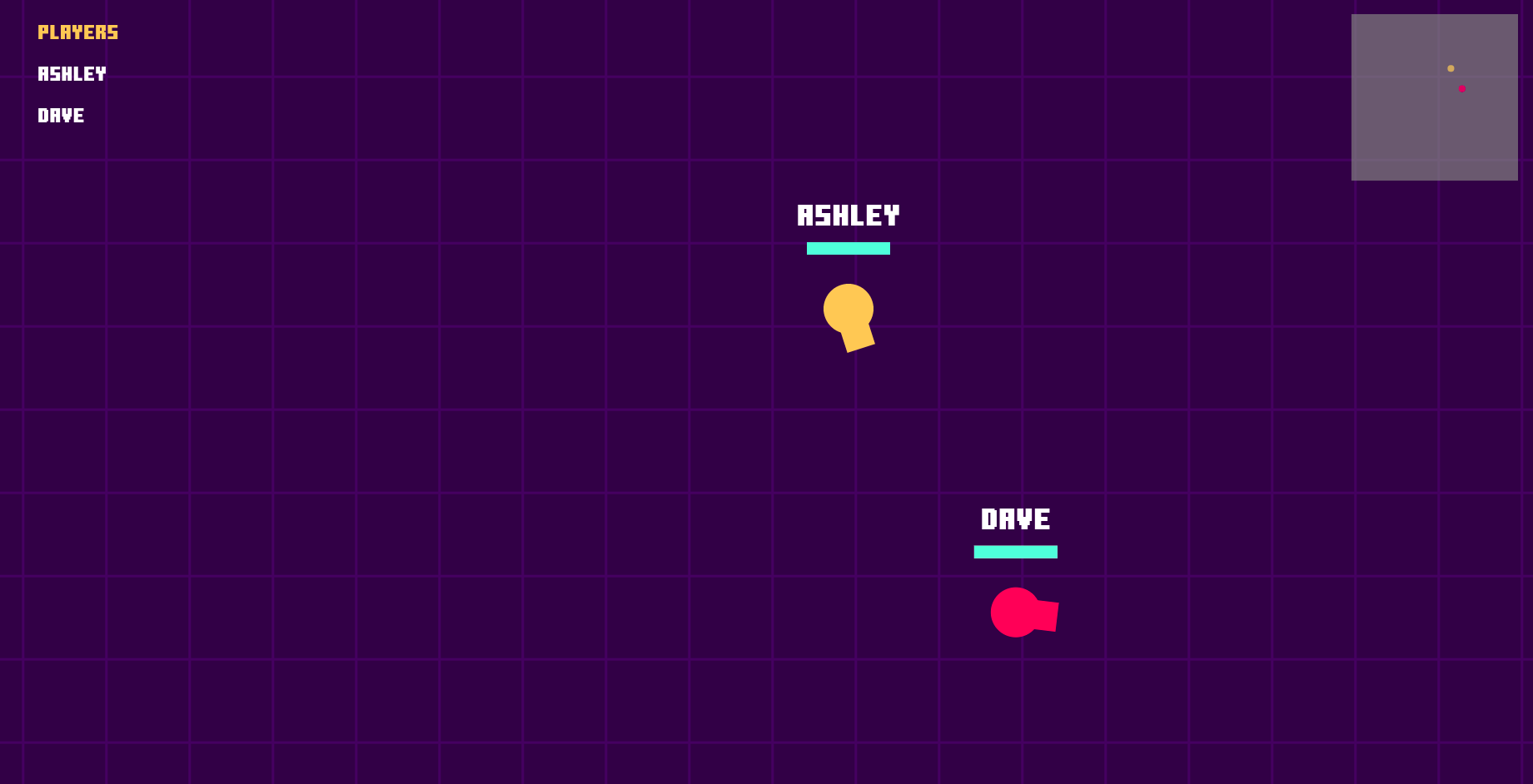 A web-based real time multiplayer shooting game